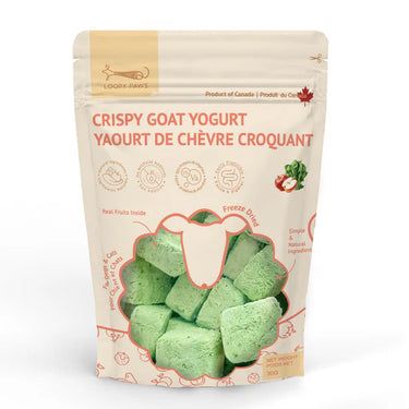 Loopy Paws - Crispy Goat Yogurt Chunk - Veggie Mix & Apple